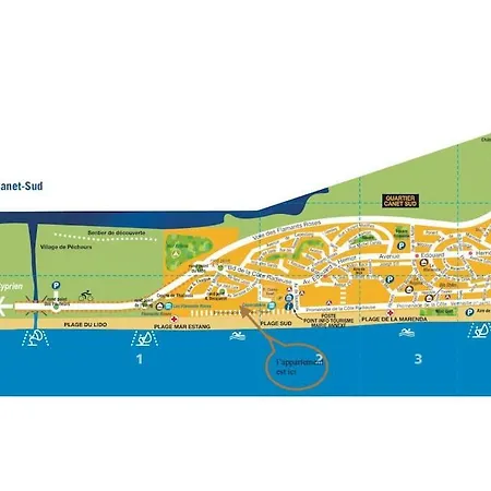 Apartment Magnifique Appart. 3*** Face Mer, Parking , Wi-fi